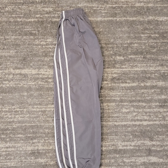 Shape Grey Side Stripe Shell Joggers - Picture 5 of 7